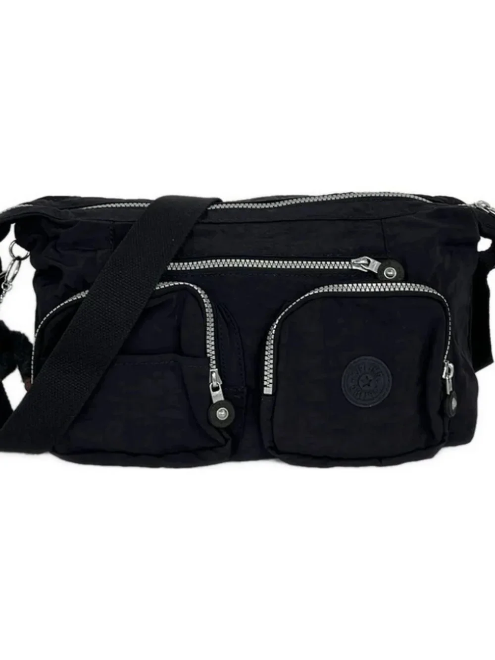 Kipling Navy Nylon Shoulder Bag